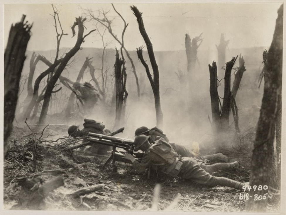 Sgt. Earnest W. Davenport - Meuse River–Argonne Forest offensive in France