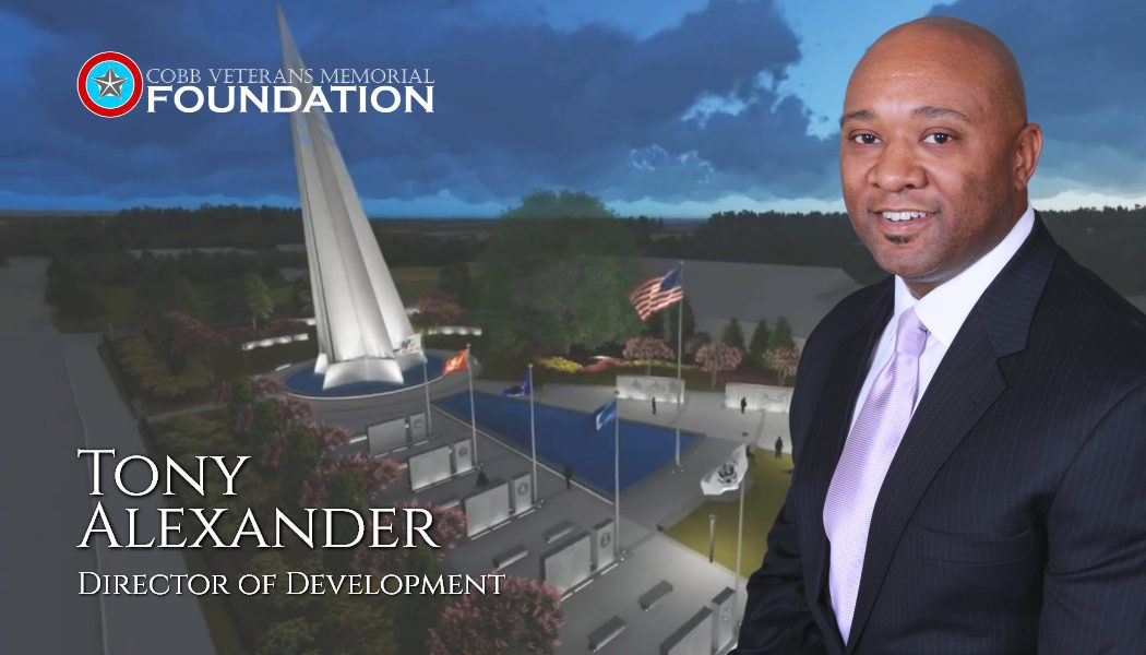 Tony Alexander, Director of Development, Cobb Veterans Memorial Foundation