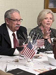 Cobb Veterans Memorial Foundation Board Member Dave Hambrick & Wife, Gail Hambrick