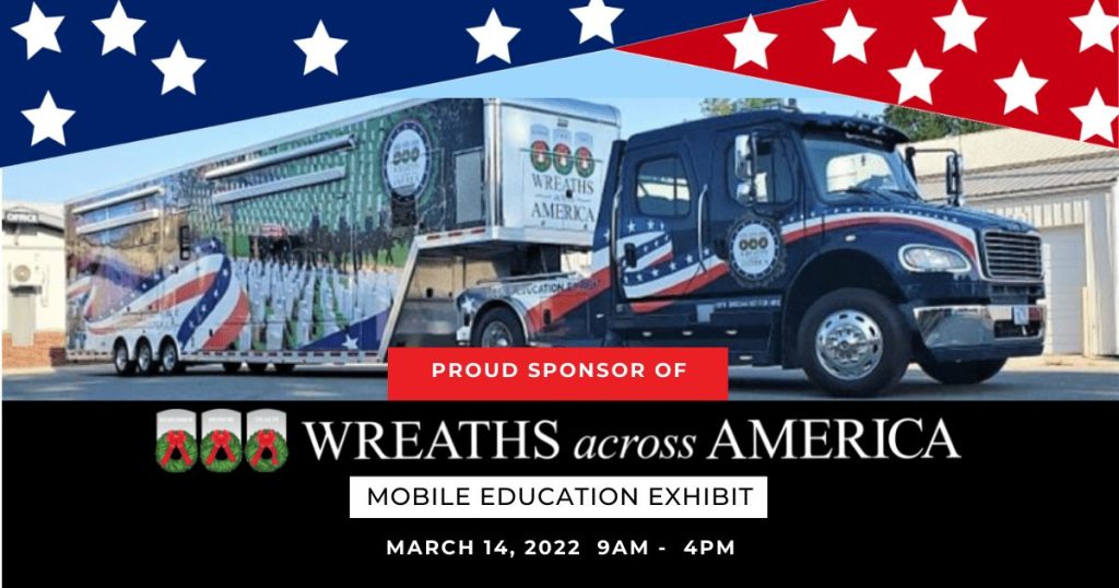 Wreaths Across America Mobile Education Exhibit - Sponsored by Cobb Veterans Memorial Foundation